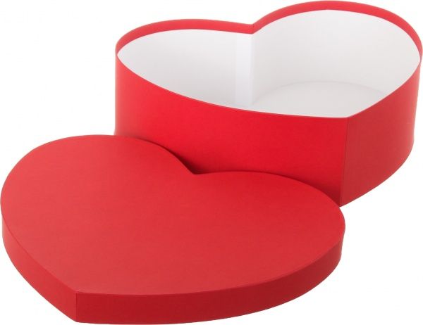 Коробка подарочная FLOCASE Сердце 20 красная