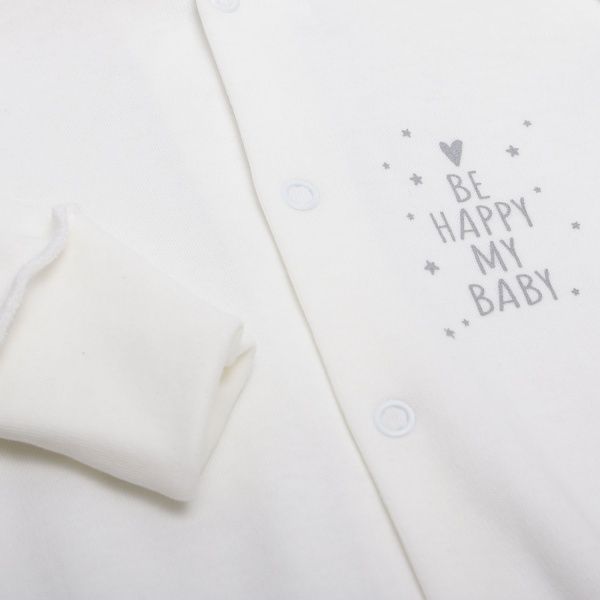 Комбінезон унісекс Моя планета р.62 молочний б304-2 