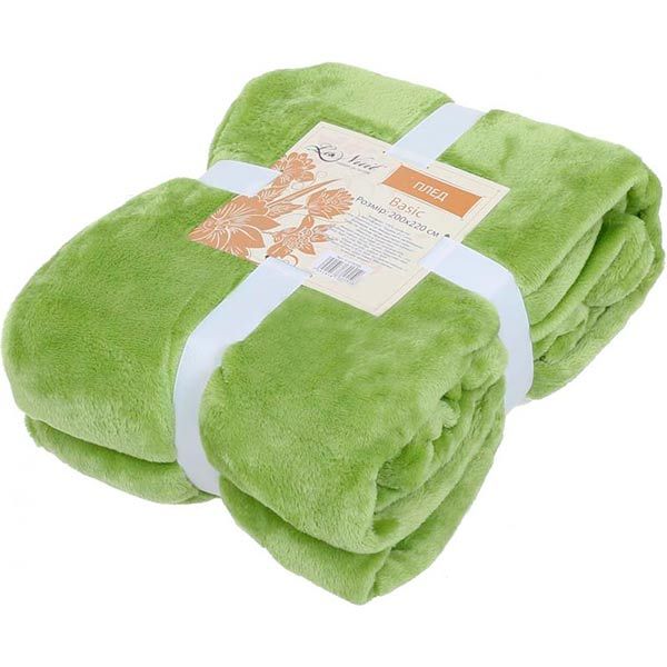 Плед La Nuit Basic green 200x220 см