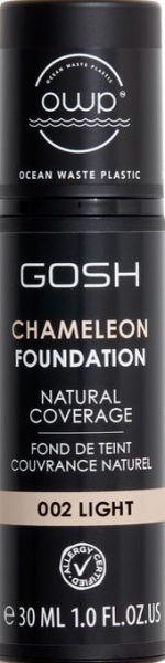 Крем тональный Gosh Chameleon Foundation 002 light 30 мл 