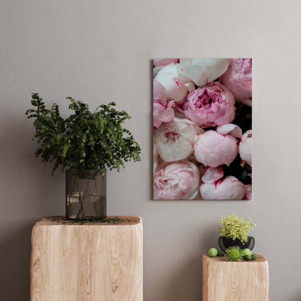 Картина на холсте Пионы 70x50 см WS Holst 14082215,2 