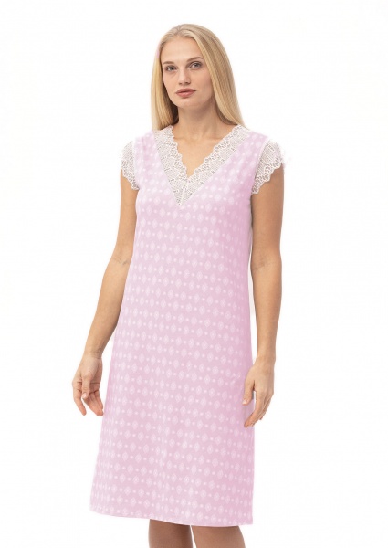 Ночная рубашка Roksana Freya №1429/16438 р.M розовый