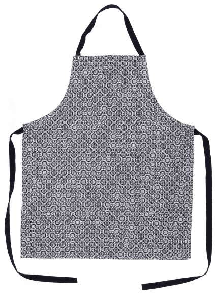 Фартух Gianna чорно-білий з візерунком 80x67 (12776) Kela