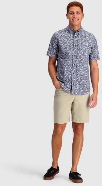 Рубашка Outdoor Research ROOFTOP S/S SHIRT 300248-2397 р. 2XL голубой