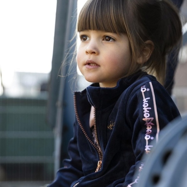 Кардиган для дівчинки Koko Noko р.128 синій X22902-37 