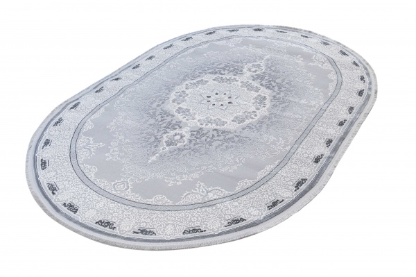 Килим Karmen Carpet GALERIA GL038G GREY/GREY 160x230 см O 