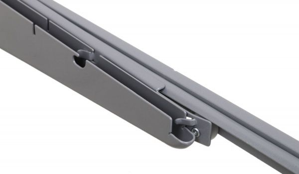 Кронштейн до гардеробної системи Larvij 597х425 мм висувний L9601GA сірий