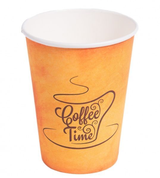 Стакан паперовий PROservice Coffee Time 340 мл 50 шт.