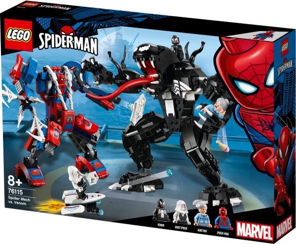 Конструктор LEGO Super Heroes Marvel Людина-Павук проти Венома 76115