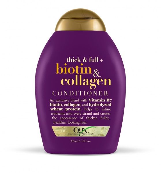 Кондиціонер Ogx Biotin & Collagen для тонкого волосся з біотином і колагеном 385 мл