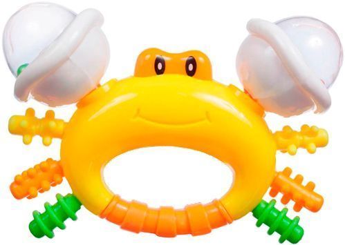 Іграшка-прорізувач Bebelino Крабик 58063