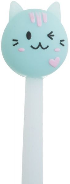 Ручка гелевая Sweet Cat голубой 