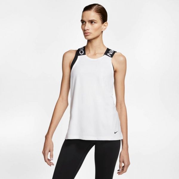 Майка Nike W NP DRY ELASTIKA TANK ESS CJ4089-100 L білий