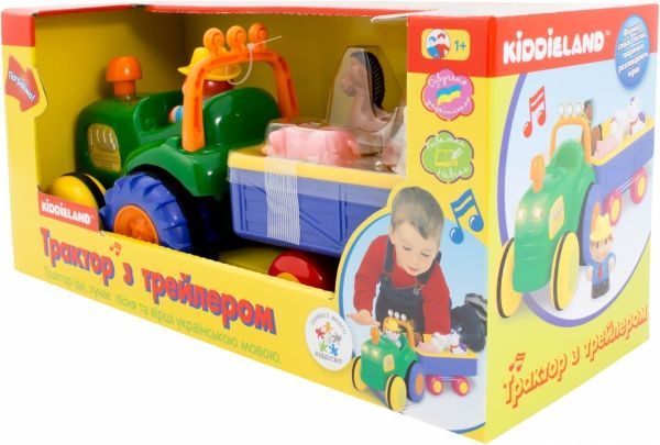 Набор Kiddieland Трактор с трейлером (укр.) 024753
