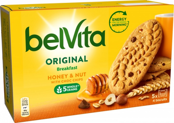 Печиво Belvita Мед та горіх 225 г (7622210899255) 