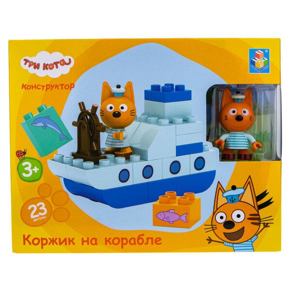Ігровий набір Три коти Коржик на кораблі Т19755 