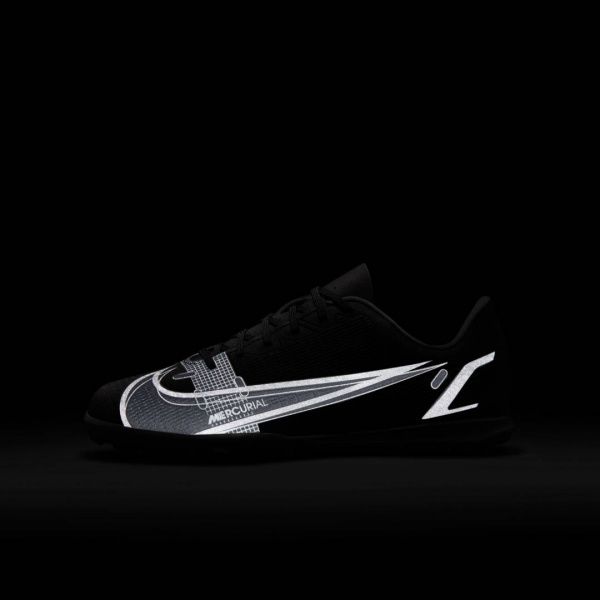 Cороконіжки Nike JR VAPOR 14 CLUB TF CV0945-004 р. US 2Y чорний