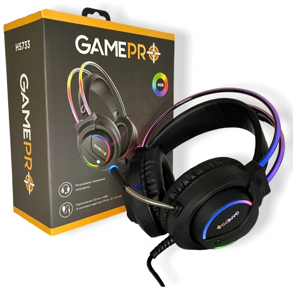 Навушники GamePro Nitro black (HS733) 