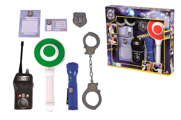 Игровой набор Simba Дорожный патруль с фонариком 8101003