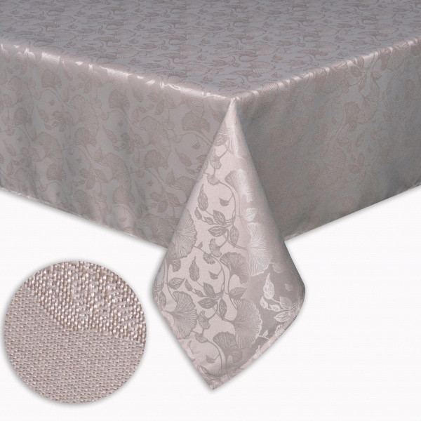 Скатерть водонепроницаемая Vesta 140x240 см тауп La Nuit 