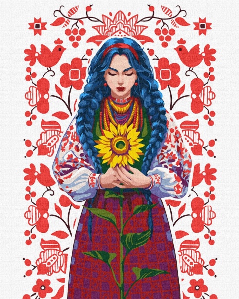 Картина по номерам Украинские мотивы Идейка 