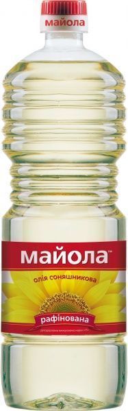 Олія соняшникова Майола рафінована 850 мл 