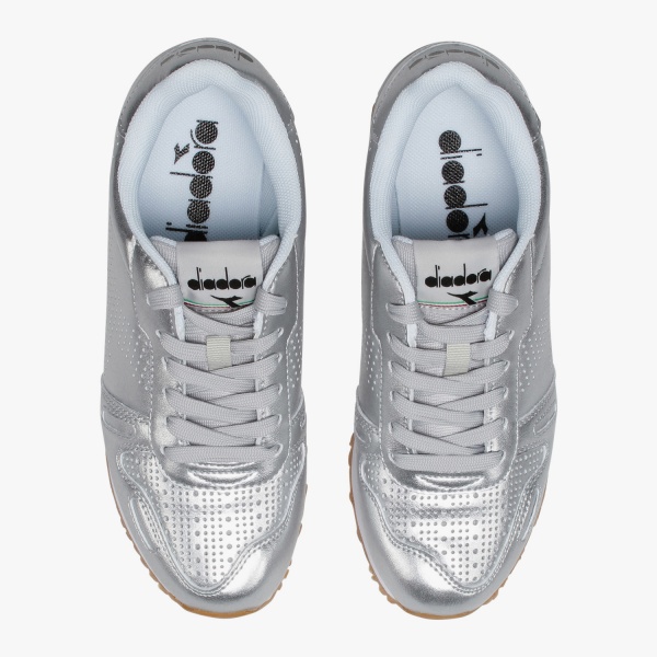 Кроссовки Diadora TITANWNMETALLIC 501.17482390001 р.4,5 серебряный
