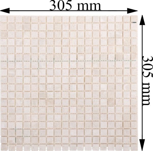 Плитка KrimArt мозаїка Victoria Beige МКР-4С 30,5x30,5 