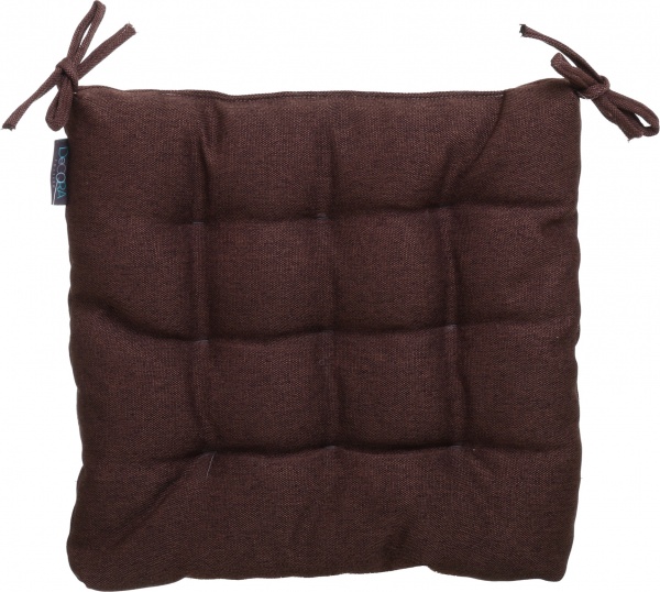 Подушка на стул на завязках 40x40 см в ассортименте Decora textile 