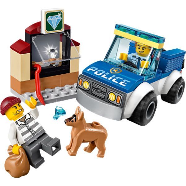 Конструктор LEGO City Полицейской отряд с собакой 60241