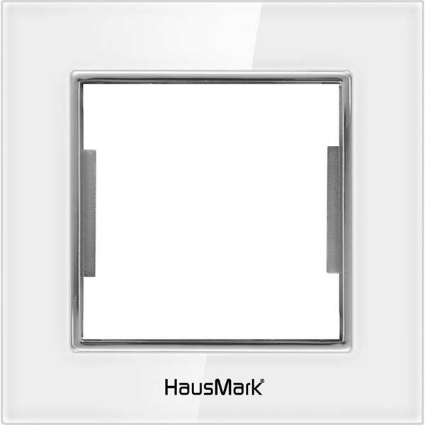 Рамка Hausmark Alta белое стекло