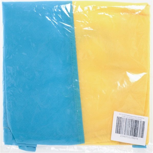 Сумка для взуття жовто-блакитний 35х40 см