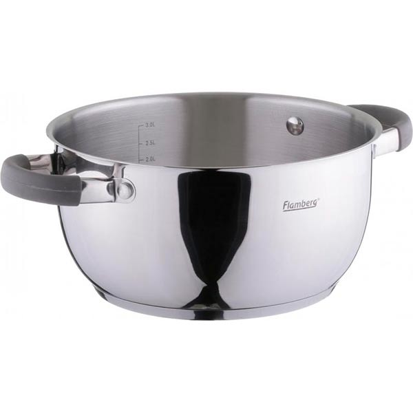 Кастрюля с крышкой Shine 3.6 л Flamberg