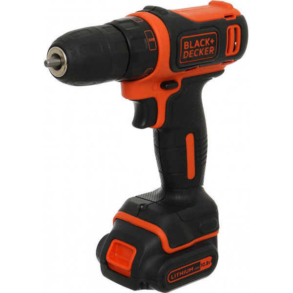 Шуруповерт аккумуляторный Black&Decker BDCDD12B_A + набор бит A7074