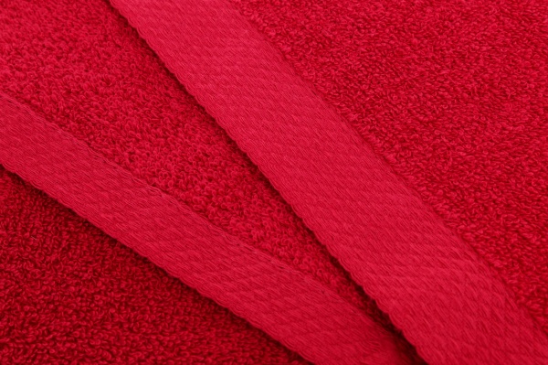 Рушник махровий Mina 40x70 см бордовий 