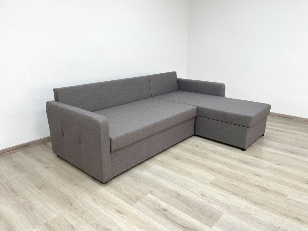 Диван кутовий Елегант ЕпіСофт ДАКАР сірий 2200x1550x880 мм