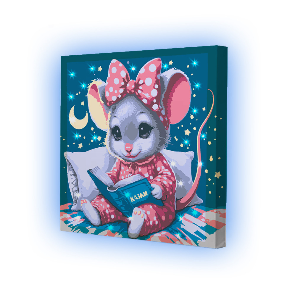 Набор для росписи по номерам Riviera Blanca Сказка на ночь 25x25 см ГР1-031