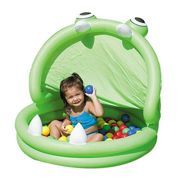 Басейн надувний Bestway 97x97x97 см + 50 м'ячів 52071