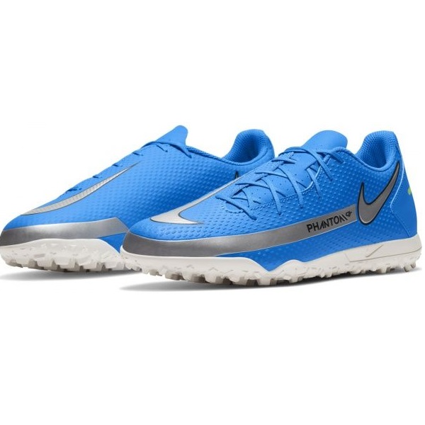 Бутсы Nike Phantom GT Club TF CK8469-400 р. US 11,5 черный