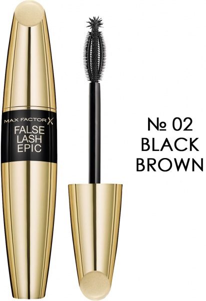 Тушь для ресниц Max Factor FALSE LASH EFFECT EPIC супер-объем №02 Black - Brown 13,1 мл