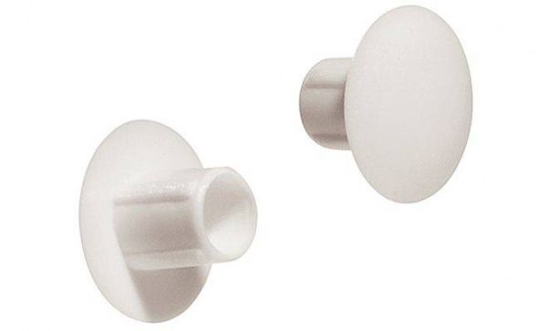 Заглушка 10x5 мм RAL 7035 світло-сірий 20 шт. Hafele