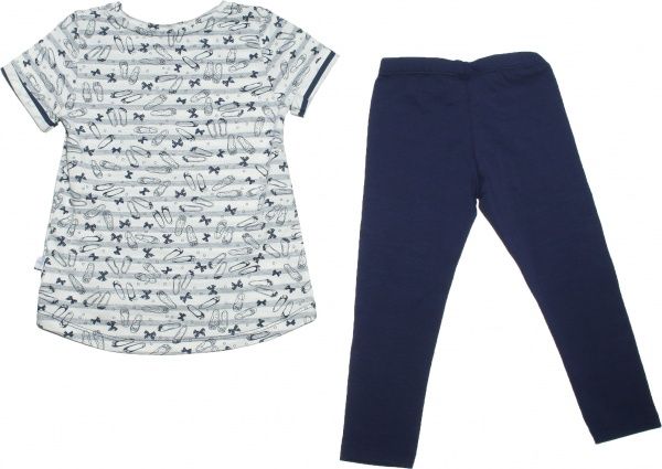 Комплект Фламінго р.104 синій із сірим 