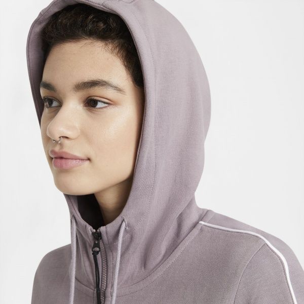 Джемпер Nike W NSW FZ HOODIE MLNM FLC CZ8338-531 р. M рожевий