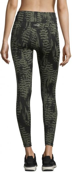 Лосины Casall Iconic Printed 7/8 Tights 21501-187 р.36 зеленый
