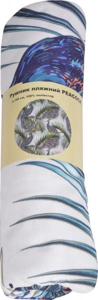 Полотенце пляжное Luna d-150 см Peacock мульти 