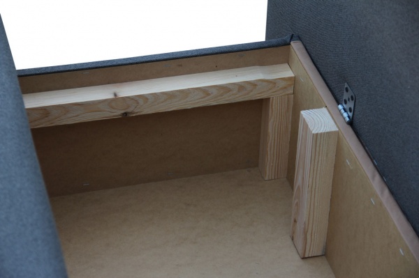 Диван прямий Берегиня Аполо сірий 1940x910x770 мм