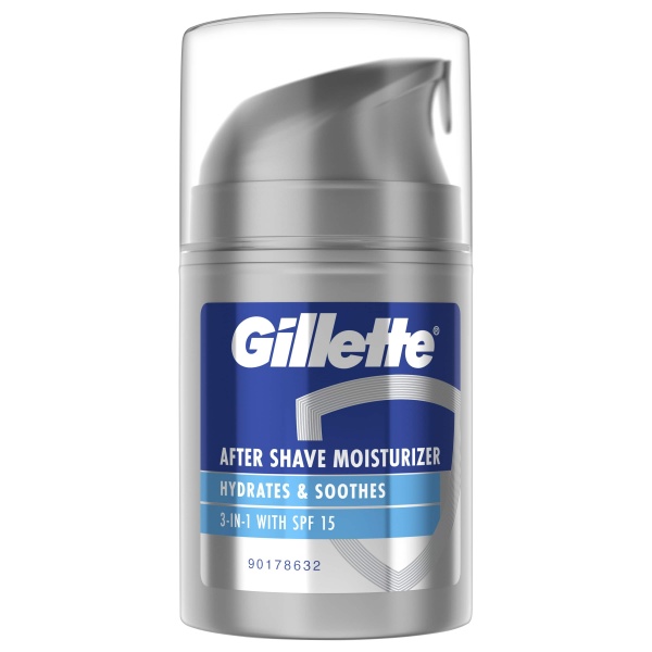Бальзам Gillette 3в1 Hydrates & Soothes SPF+15 50 мл