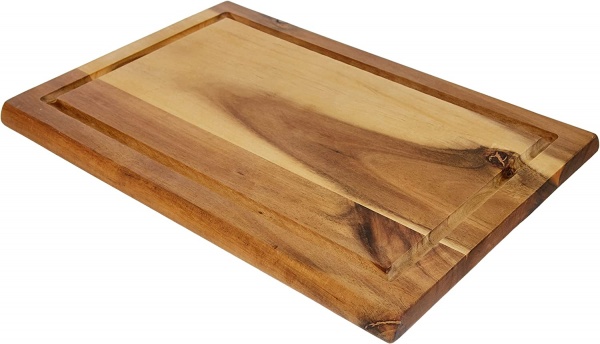 Дошка кухонна із жолобом 32x21x2 см акація Kesper