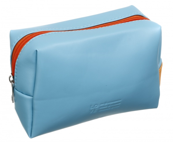 Косметичка Zipper Blue 16.5х11.5х7 см полиэстер RH820b