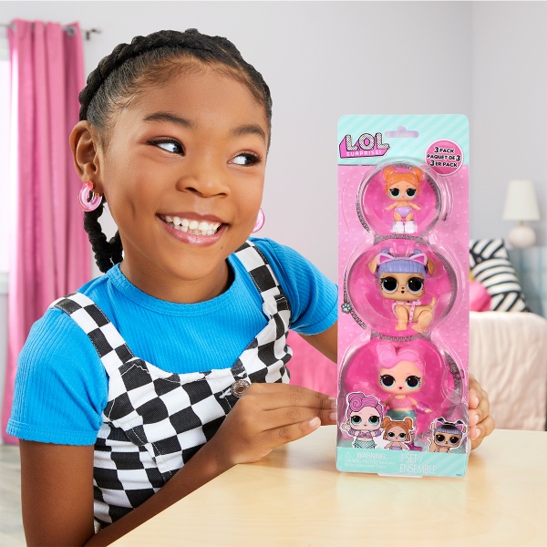 Набір іграшок L.O.L. SURPRISE! серії OPP Tot + Pet + Lil Sis Вейвс Канзас К9 Ліл Бітс 987864